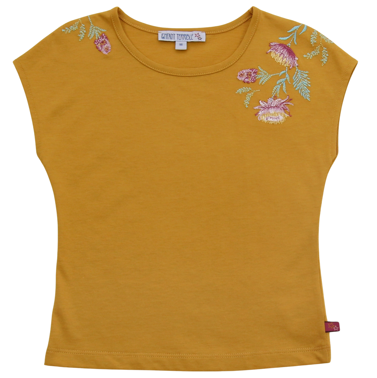 Blumen Top, ochre