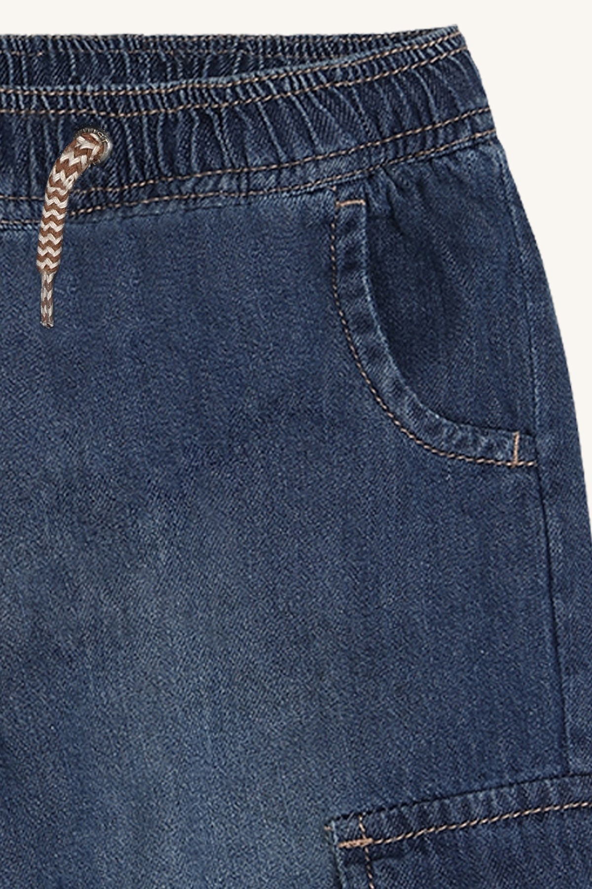 Trevor Jeans Lining, Blue Denim