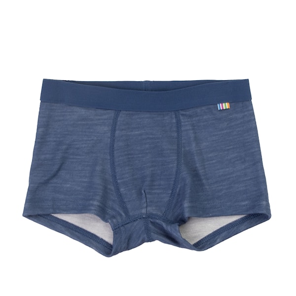 Wolle/Bambus Boxershorts, Dunkelblau