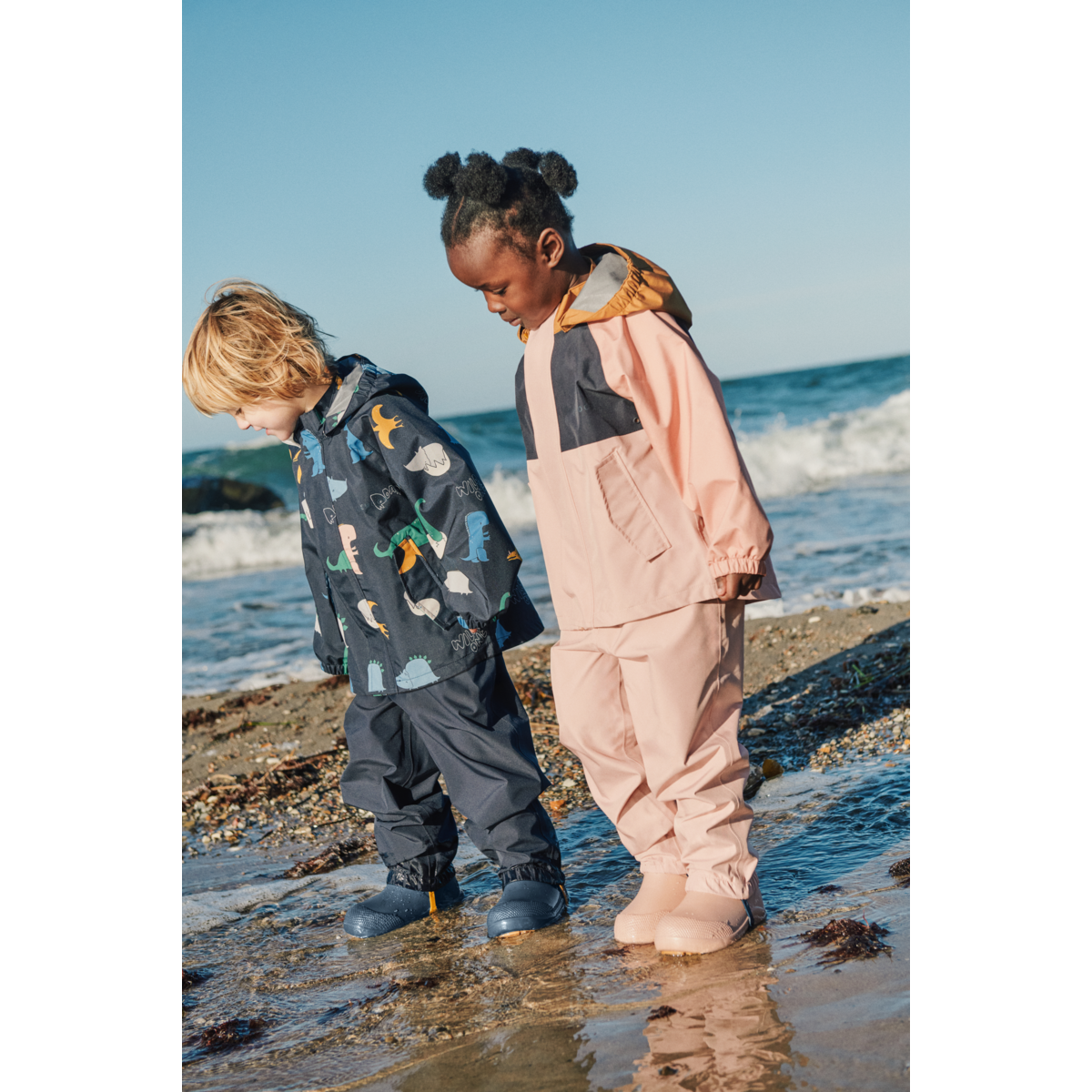 Pedia Rainwear Set, Pale tuscany multi mix