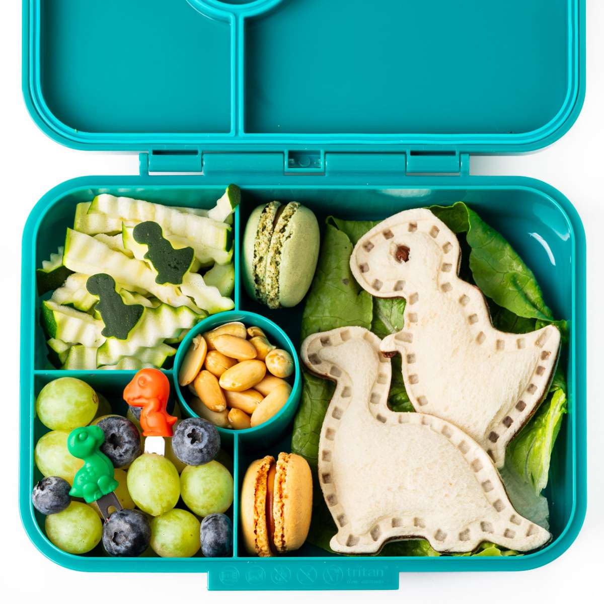Lekkabox Sandwich Cutter, Dinos