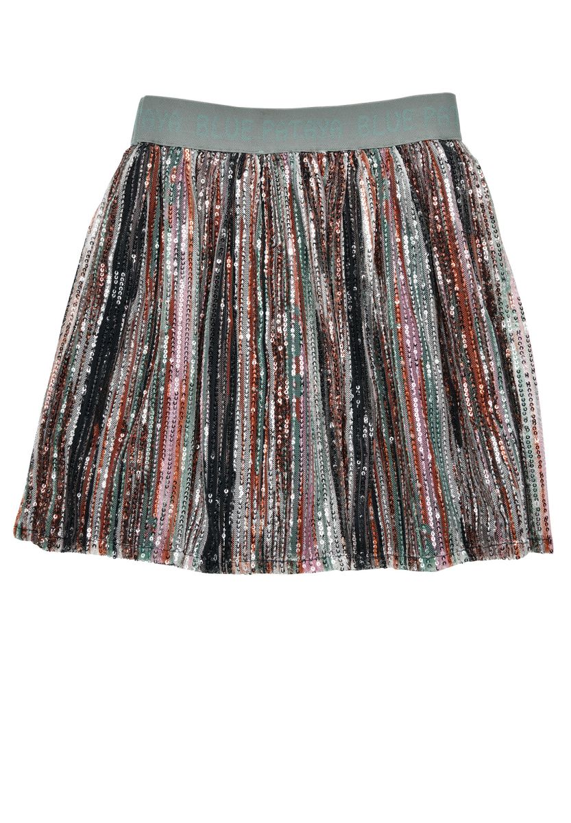 Bondi Paillettenrock Multicolor, erhältlich bei Bärechind