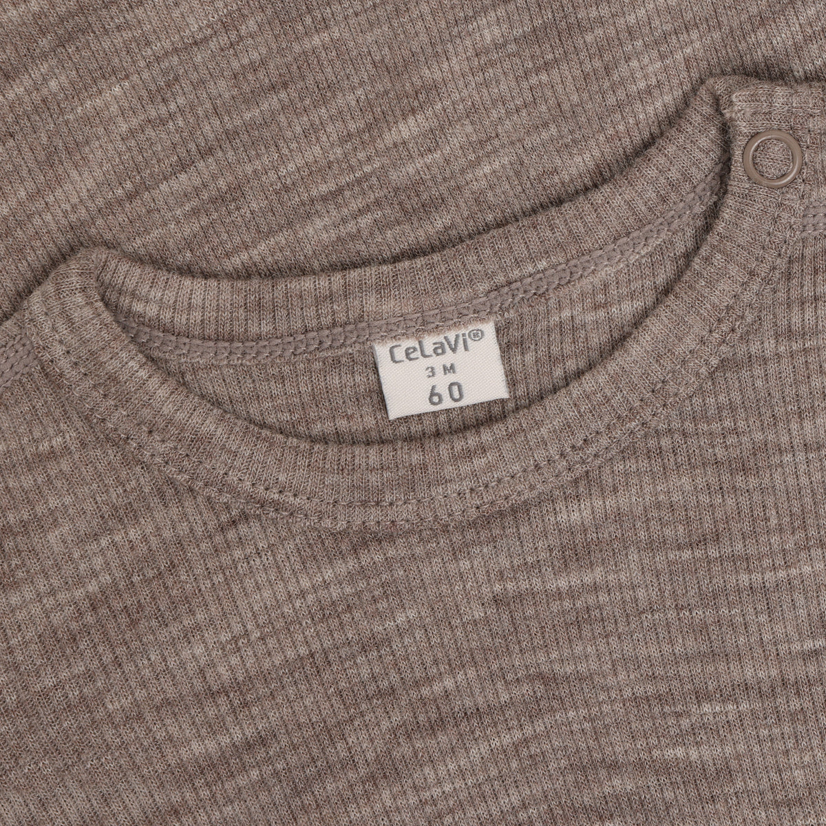 CeLaVi Merino-Langarmbody, Walnut, bei Bärechind