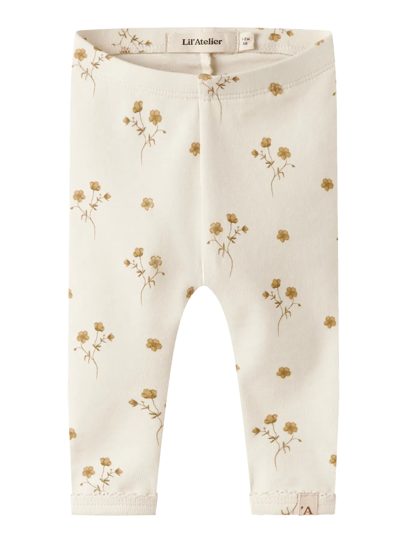 LIL’ATELIER Baby Leggings mit Blumenprint aus Baumwolle und Lyocell im Bärechind Winterthur Zürich Schweiz