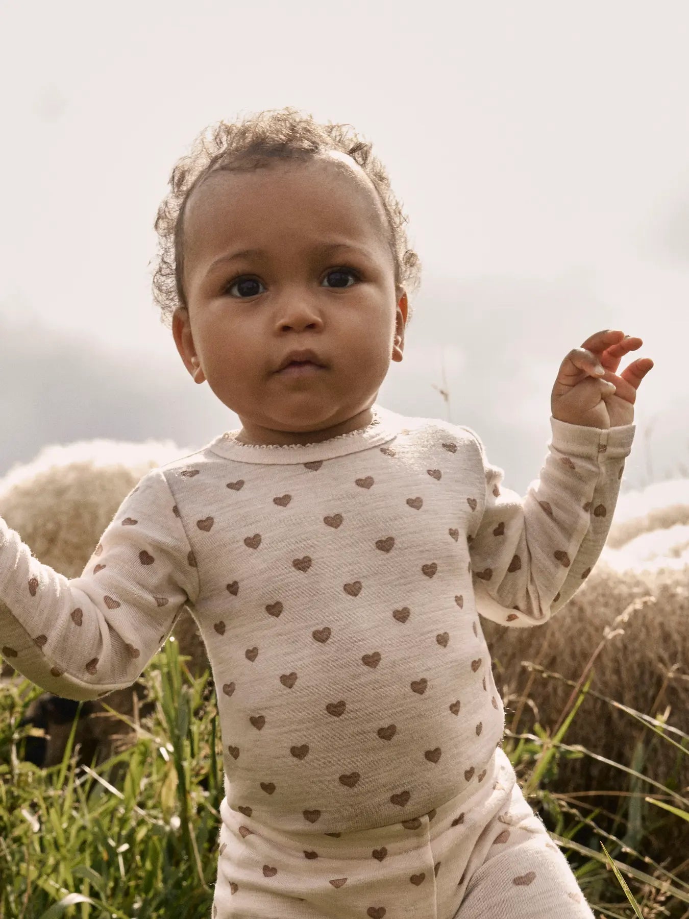 Bärechind Lil'Atelier Merino Langarmbody, getragen