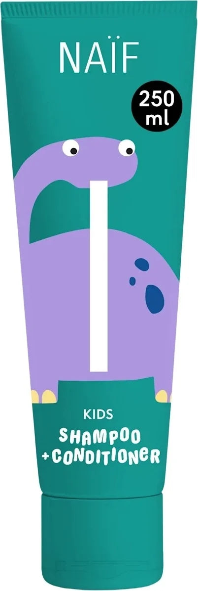 Naïf Kids Line 2in1 Shampoo + Conditioner, 250 ml