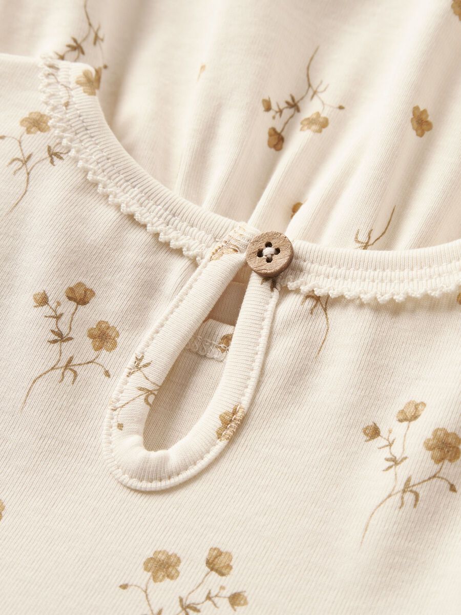 Detailansicht Bindung im Nacken bei Kinder Kleid aus Baumwolle, NAME IT, Bärechind Winterthur Zürich Schweiz