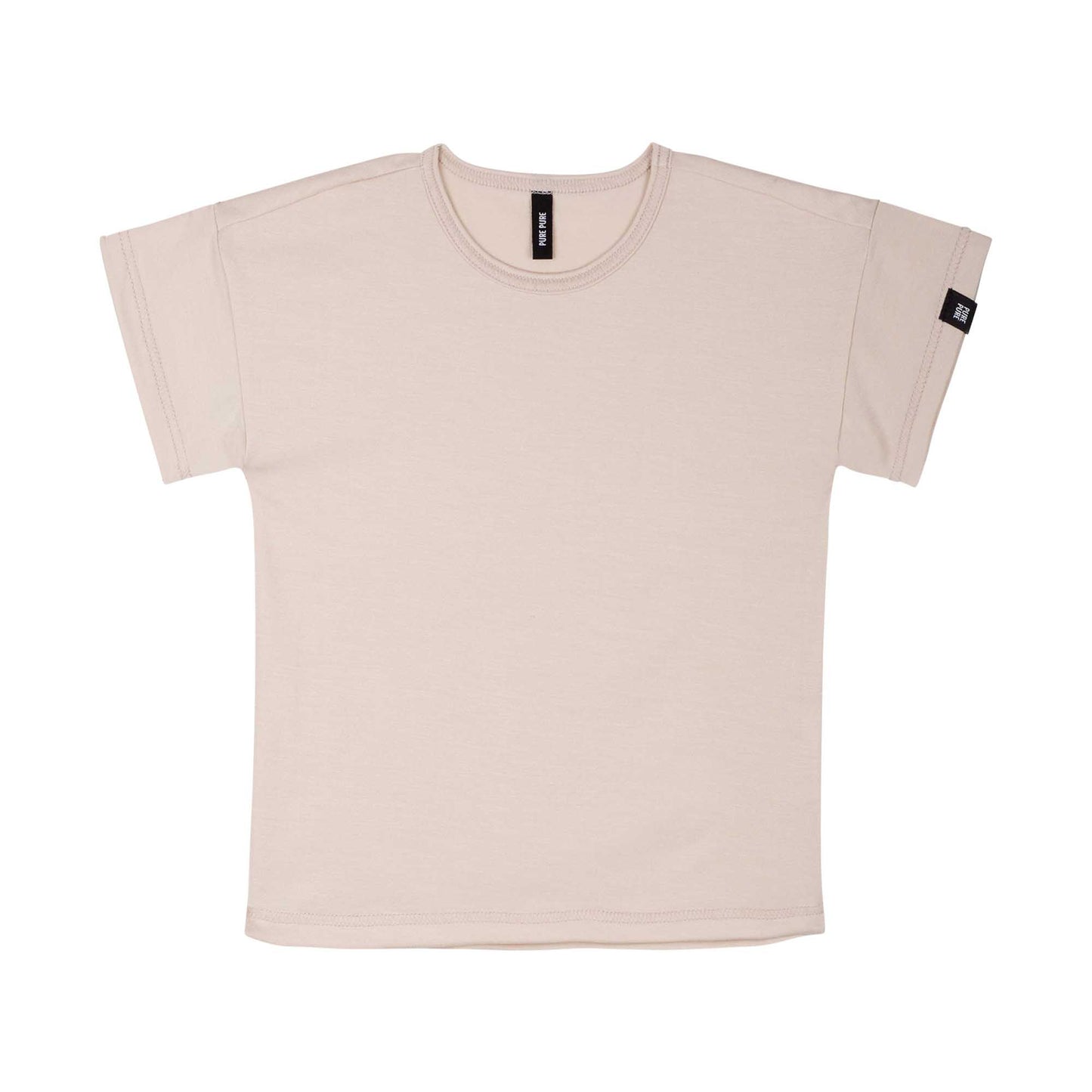 Pure Pure UV Shirt 50+ aus Tencel in Oat für Kinder atmungsaktiv im Bärechind Winterthur Schweiz.