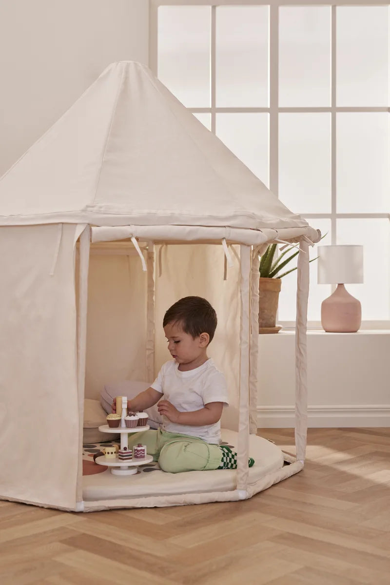 Spielhaus Pavillon Kinderzelt aus Baumwolle für Kinderzimmer – Bärechind Winterthur Zürich Schweiz.