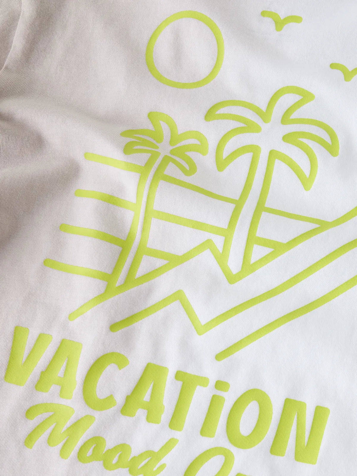 Detailansicht Palmen Print auf Kinder T-Shirt, Bärechind Winterthur Zürich Schweiz kaufen