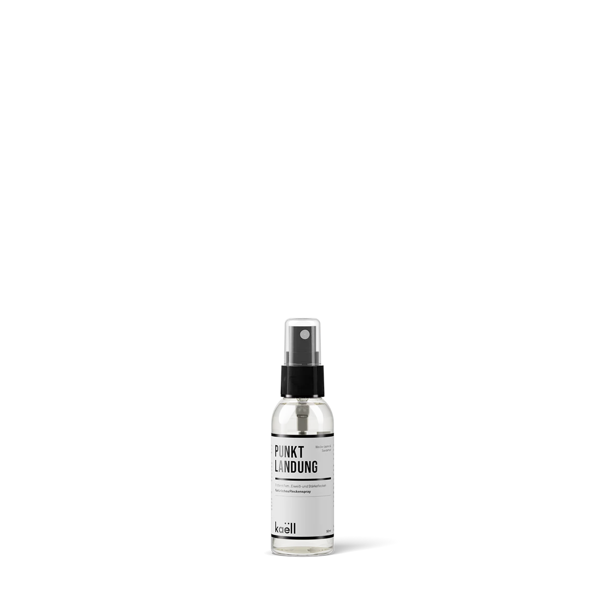 100ml Punktlandung Pflegespray von Kaëll, leichtes Reinigungs- und Pflegeprodukt für empfindliche Oberflächen in einer umweltfreundlichen Flasche.