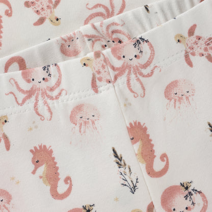 Unterwasser Leggings, Rose