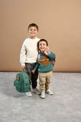 Kindergartenrucksack Mini - Little Gang, Dunkelgrün