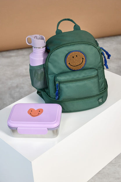 Kindergartenrucksack Mini - Little Gang, Dunkelgrün