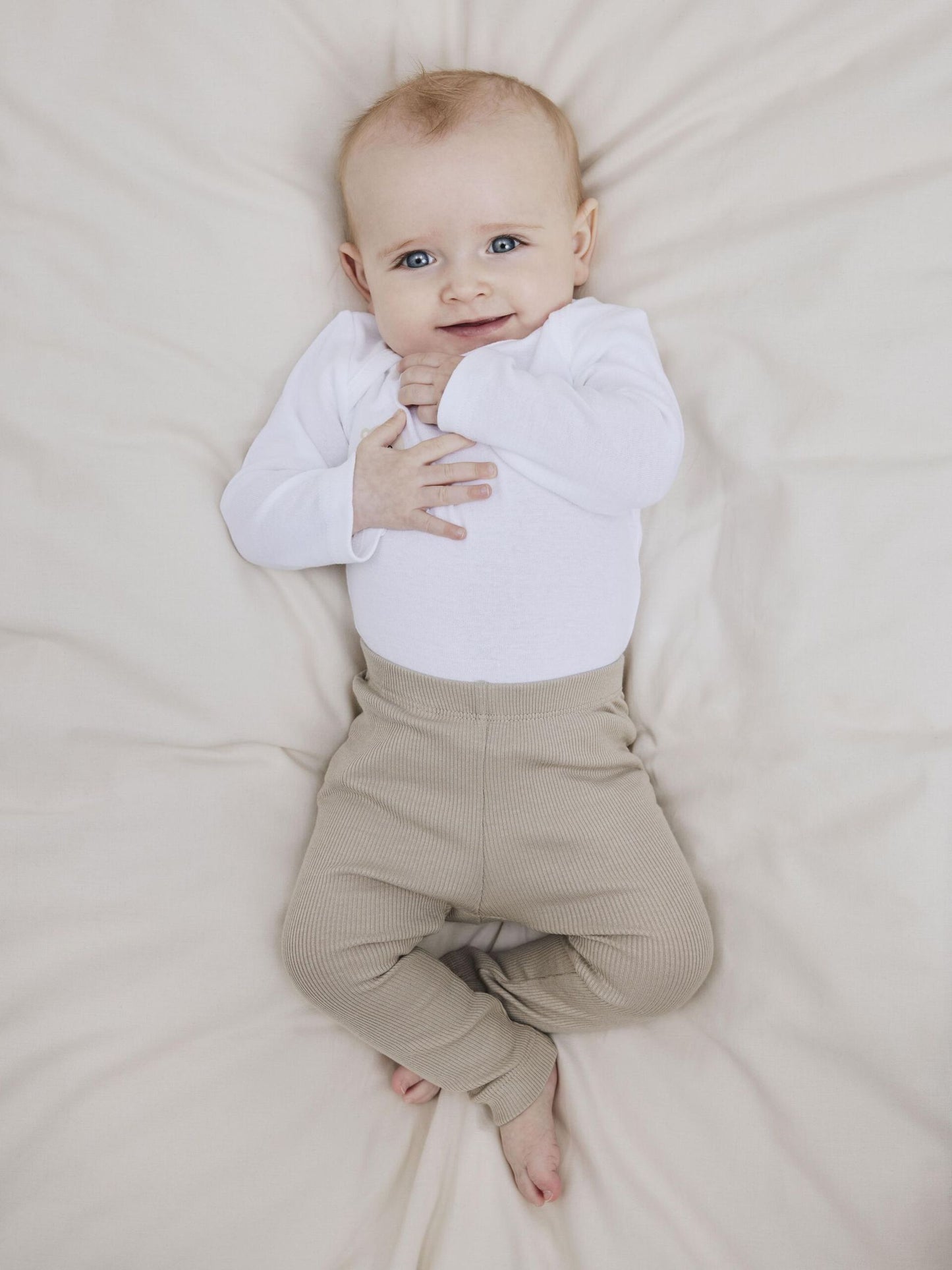 Ripp-Leggings, caschmier