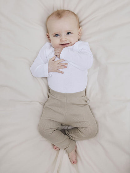 Ripp-Leggings, caschmier
