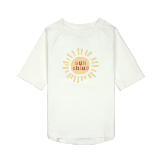 UV Shirt Kinder Kurzarm -  Weiss