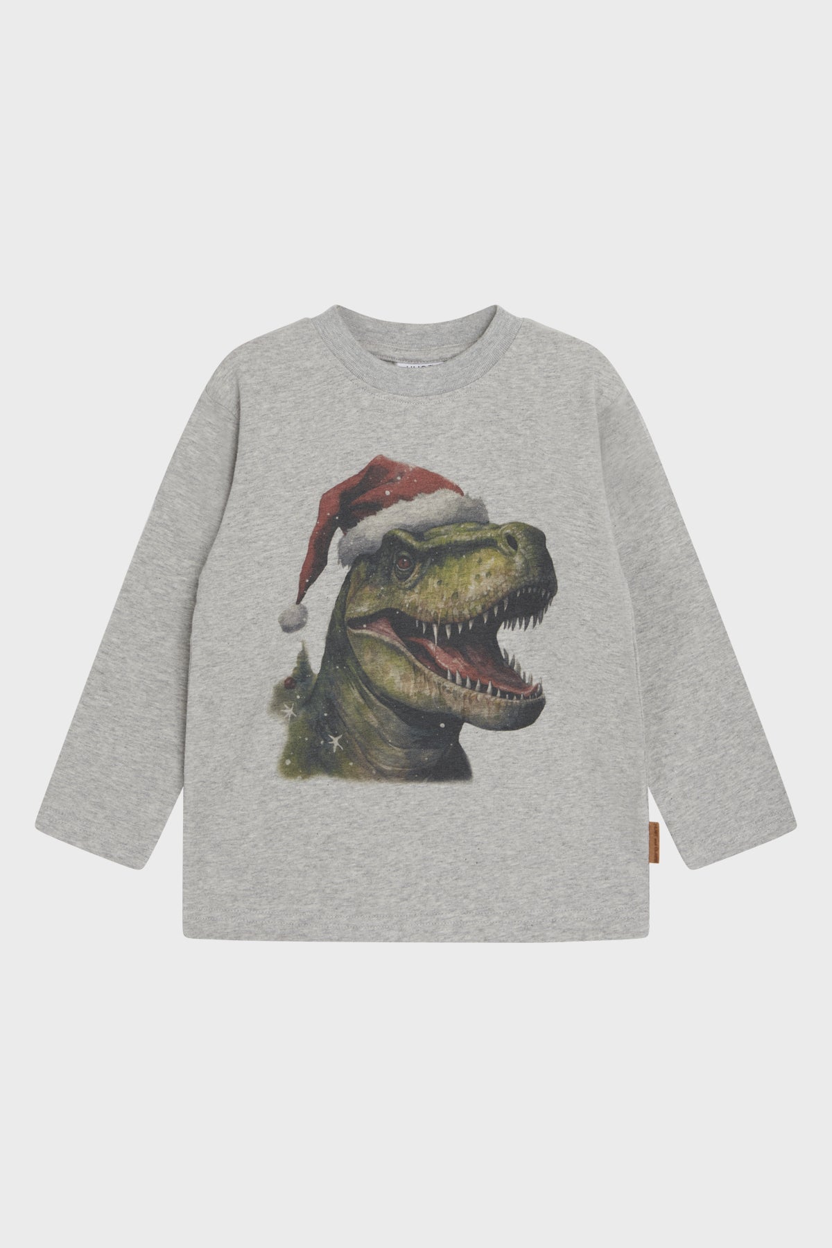 Langarmshirt Anton, T-Rex Santa