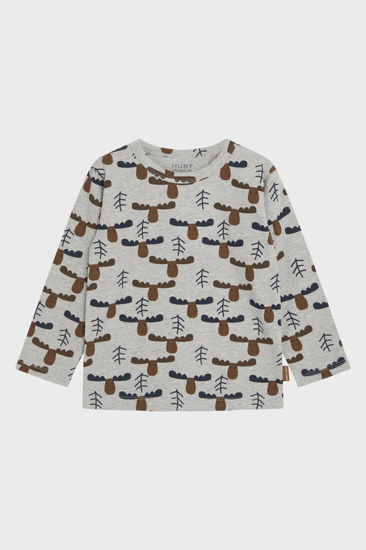 Langarmshirt August, Elch