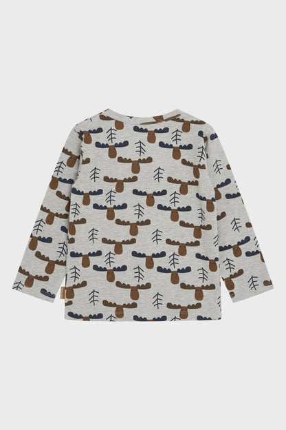 Langarmshirt August, Elch