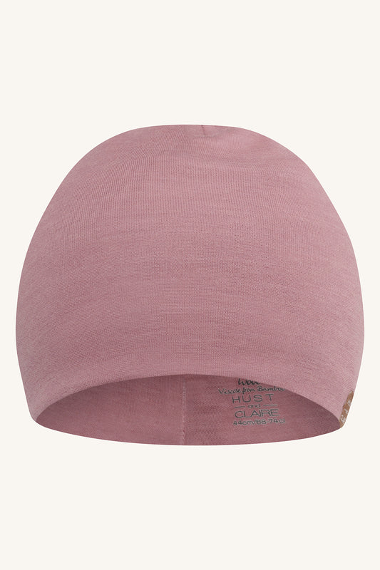 Florio Wolle/Bambus Übergangsmütze, mauve