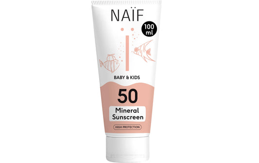 Mineralische Sonnencreme für Baby & Kind (LSF 50, 100ml)