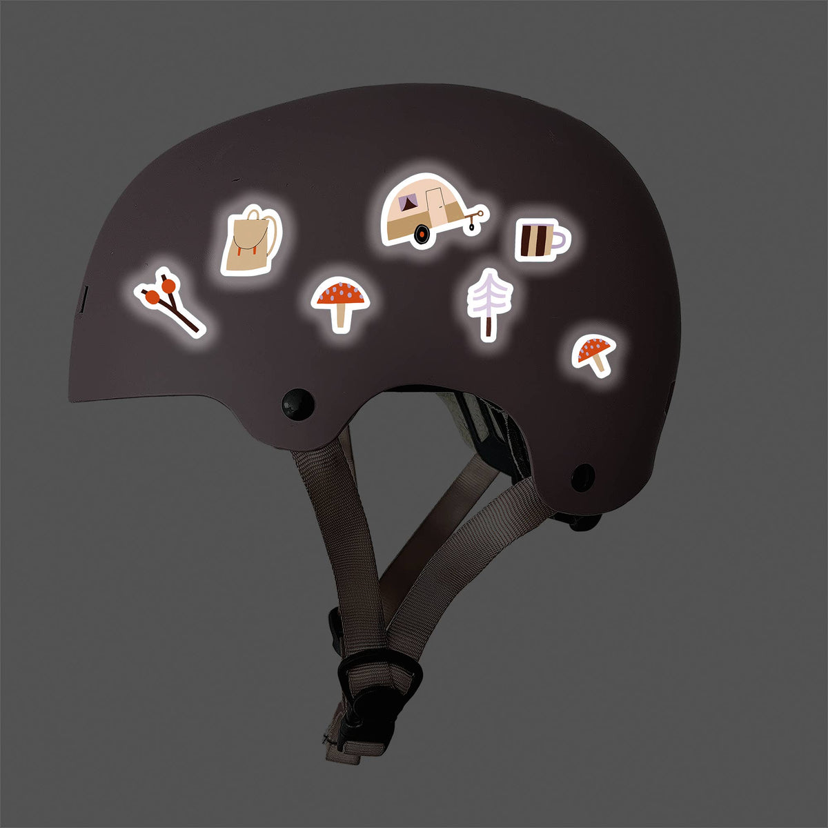 Reflektierende Sticker "Camping"