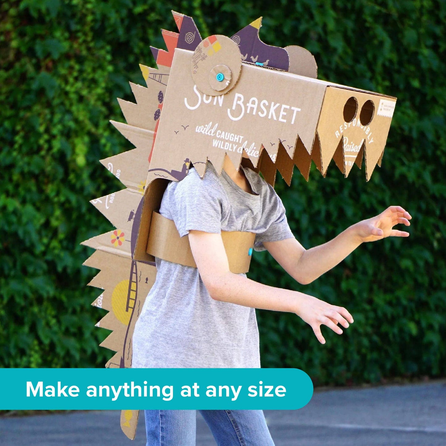 Makedo CREATE Bausatz – Karton Konstruktionsset für Kinder & Familien