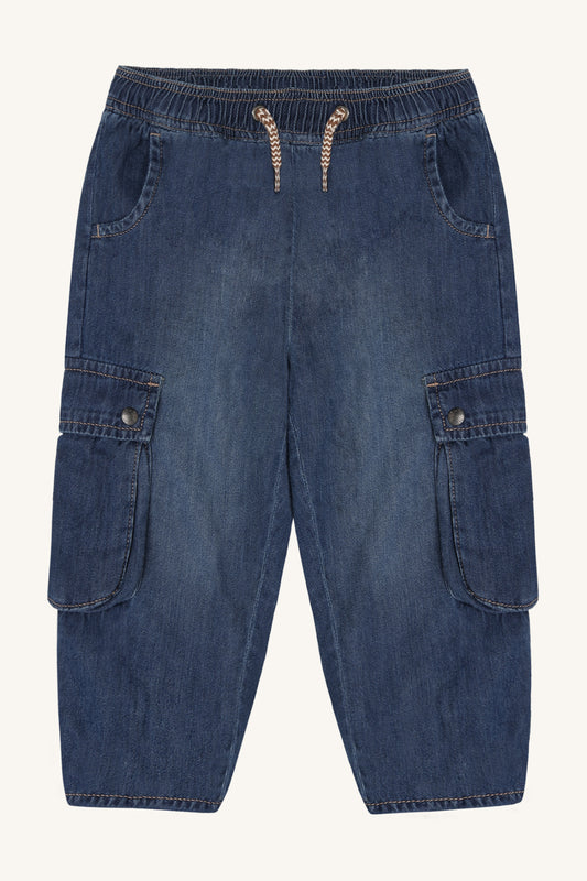 Trevor Jeans Lining, Blue Denim