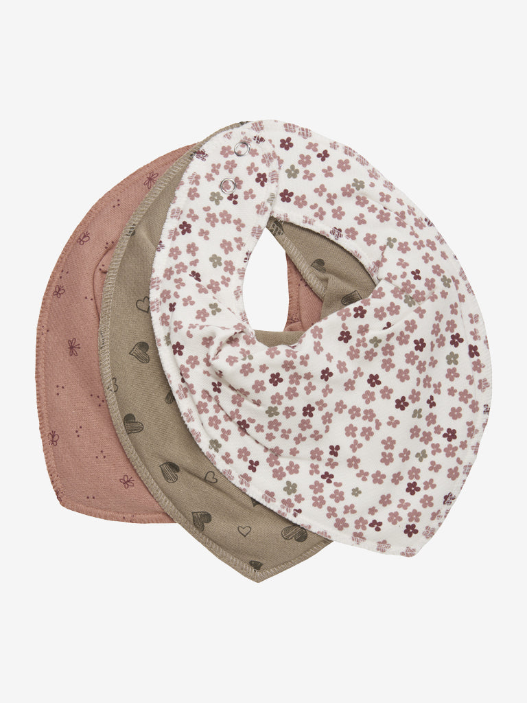 Bandana Bib, Old Rose