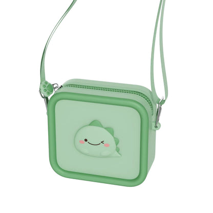 Zoofamily Silikon Tasche Dino mit verstellbarem Trageriemen, erhältlich bei Bärechind.