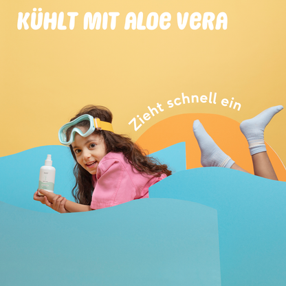 Kühlendes Aftersun-Spray für Baby & Kind, 0% Parfüm (175ml)