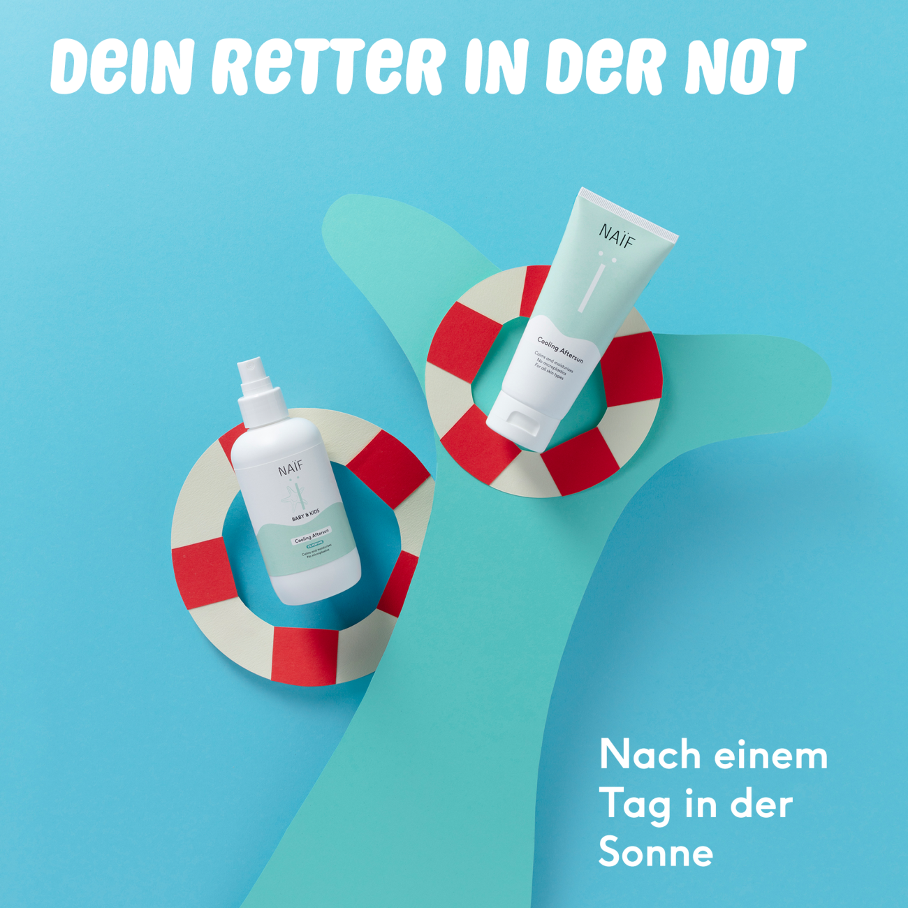 Kühlendes Aftersun-Spray für Baby & Kind, 0% Parfüm (175ml)