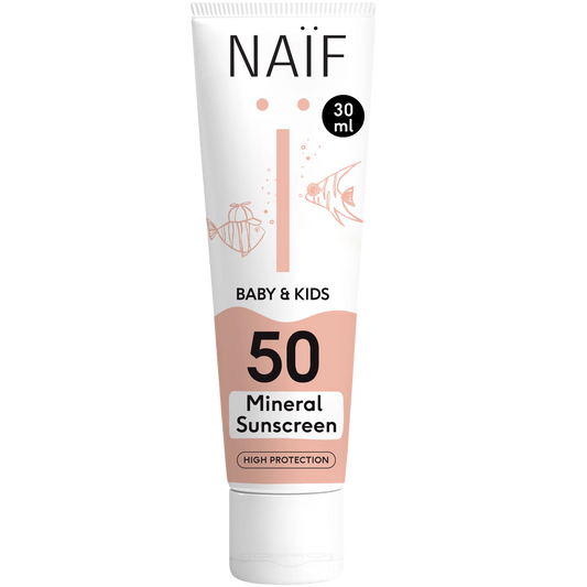 Mineralische Sonnencreme für Baby & Kind (LSF 50, 30ml)