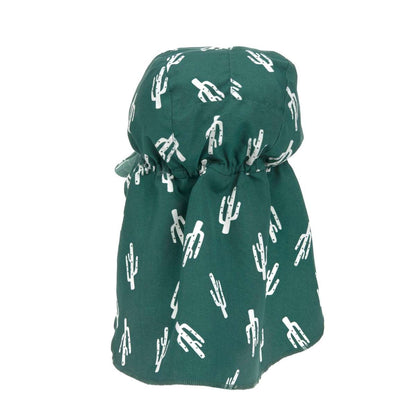 Splash Flap Hat Cactus green