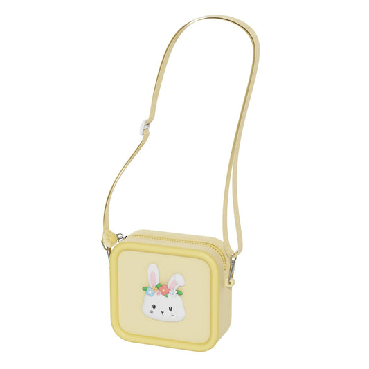 Silikon Tasche im Hasen-Design für die Zoofamily Kinderkamera, erhältlich bei Bärechind Winterthur.
