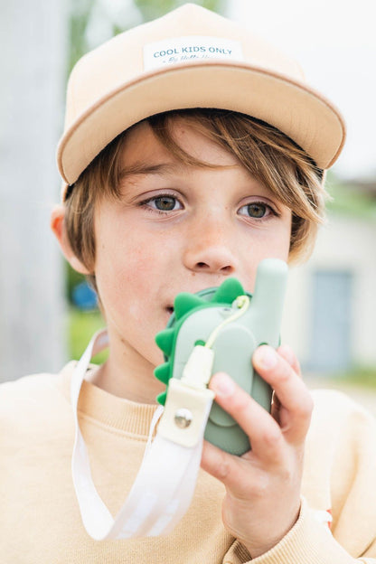 The Zoofamily Zoo Walkie Talkie Dino bei Bärechind, Kinder-Walkie-Talkie mit Dino-Design.