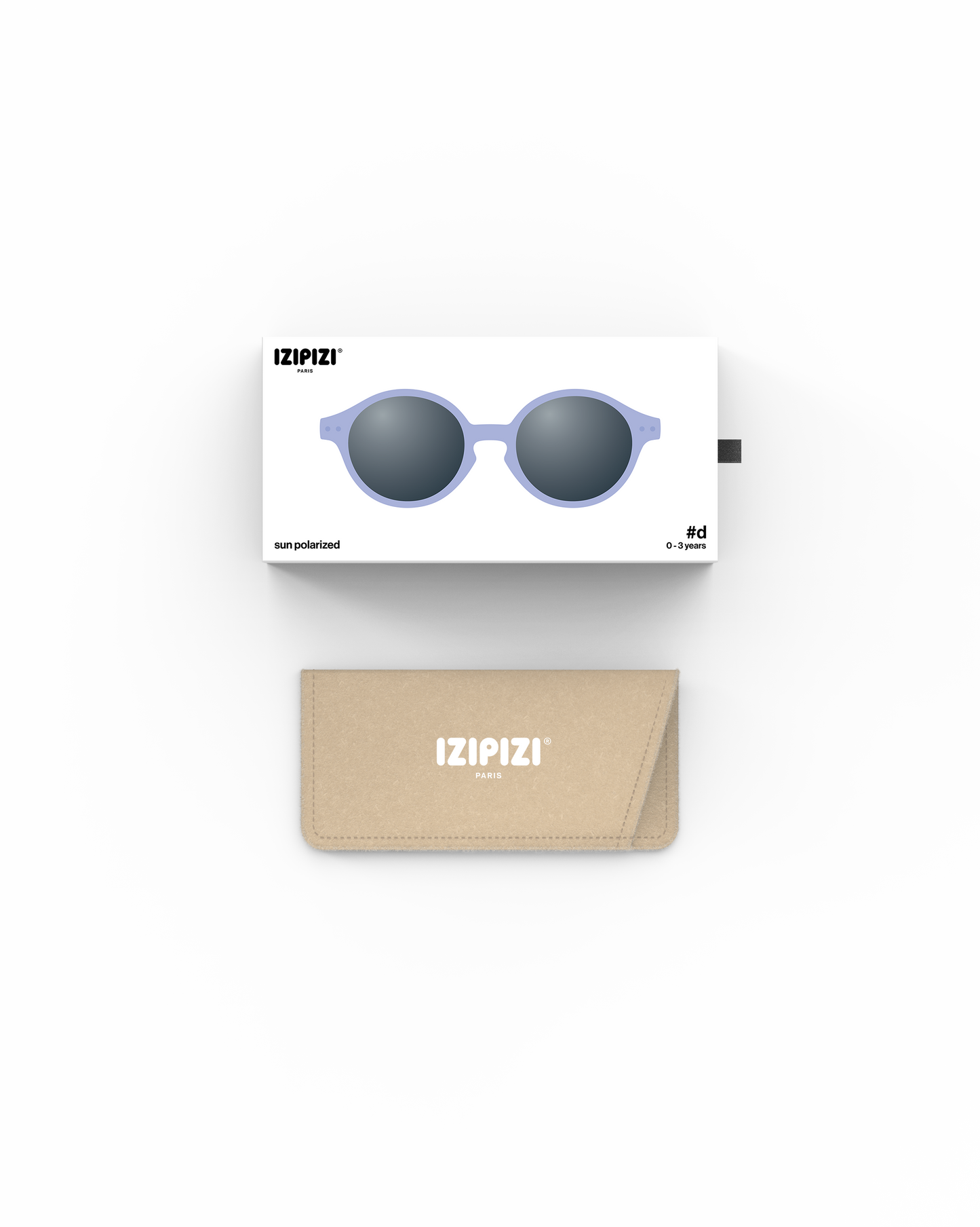 IZIPIZI Kinder Sonnenbrille 0-3 Jahre, mauve