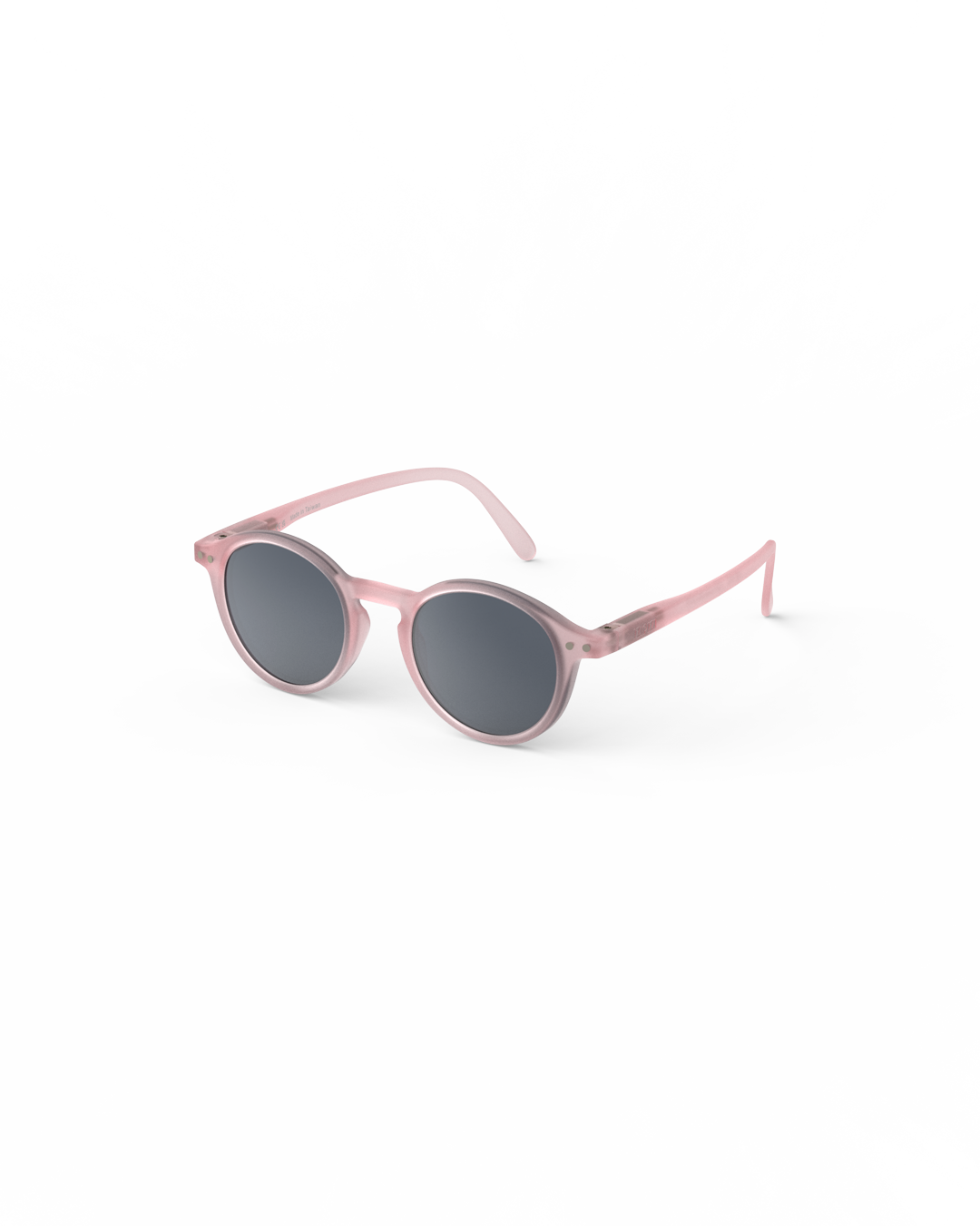 IZIPIZI Kinder Sonnenbrille 5-7 Jahrem Pink Seitenansicht mit runden Gläsern – erhältlich im Kinderladen Bärechind Winterthur