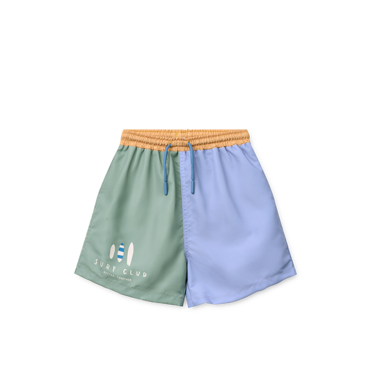 Duke Printed Board Shorts, Peppermint multi mix