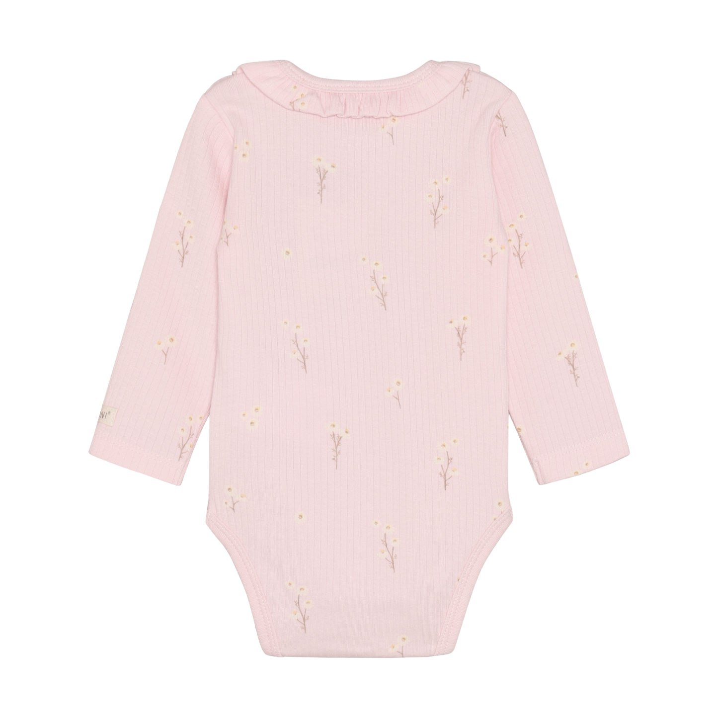 FIXONI Langarm Babybody Modal mit Blumenprint Babykleider Kinder Winterthur Schweiz
