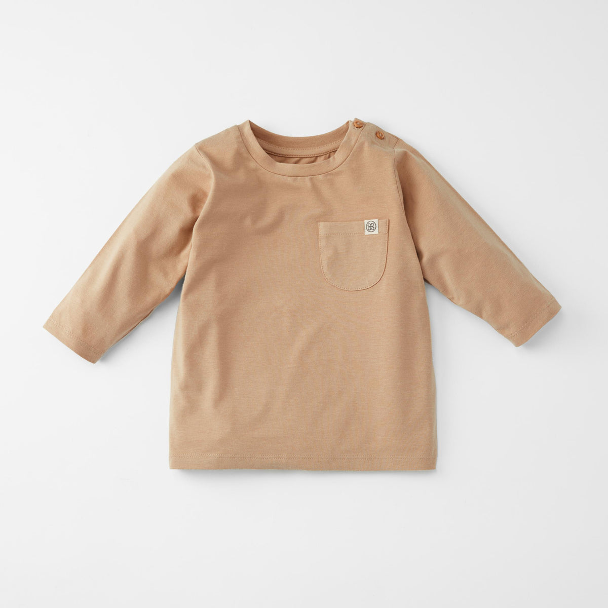 Langarm Kinder Shirt UV-Schutz und Brusttasche