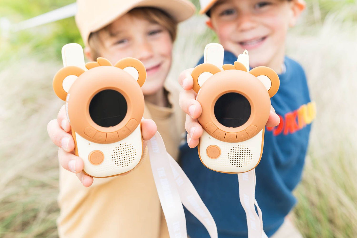 The Zoofamily Zoo Walkie Talkie Bär bei Bärechind, Kinder-Walkie-Talkie mit Bären-Design.