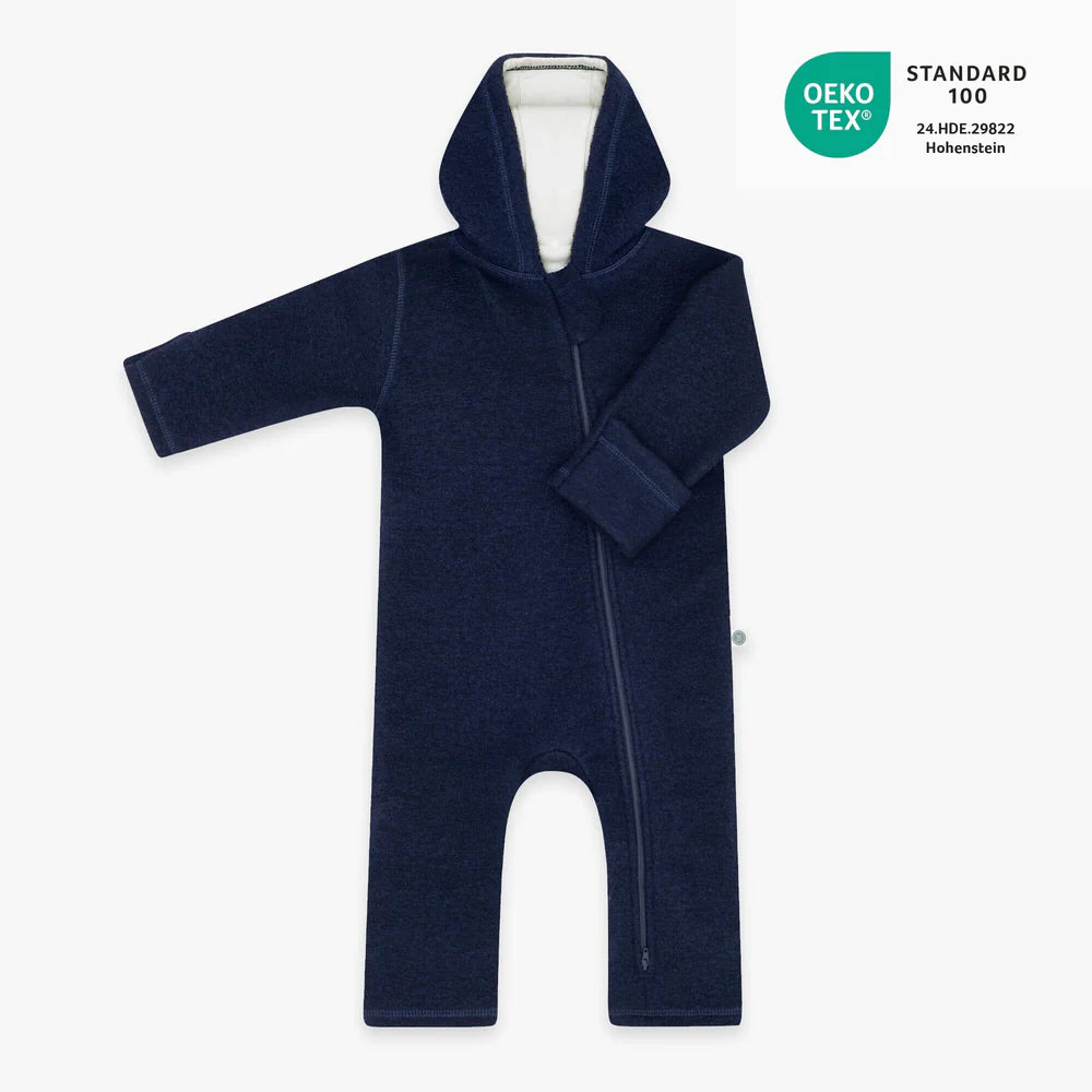 Wollwalk Overall, Essential blau