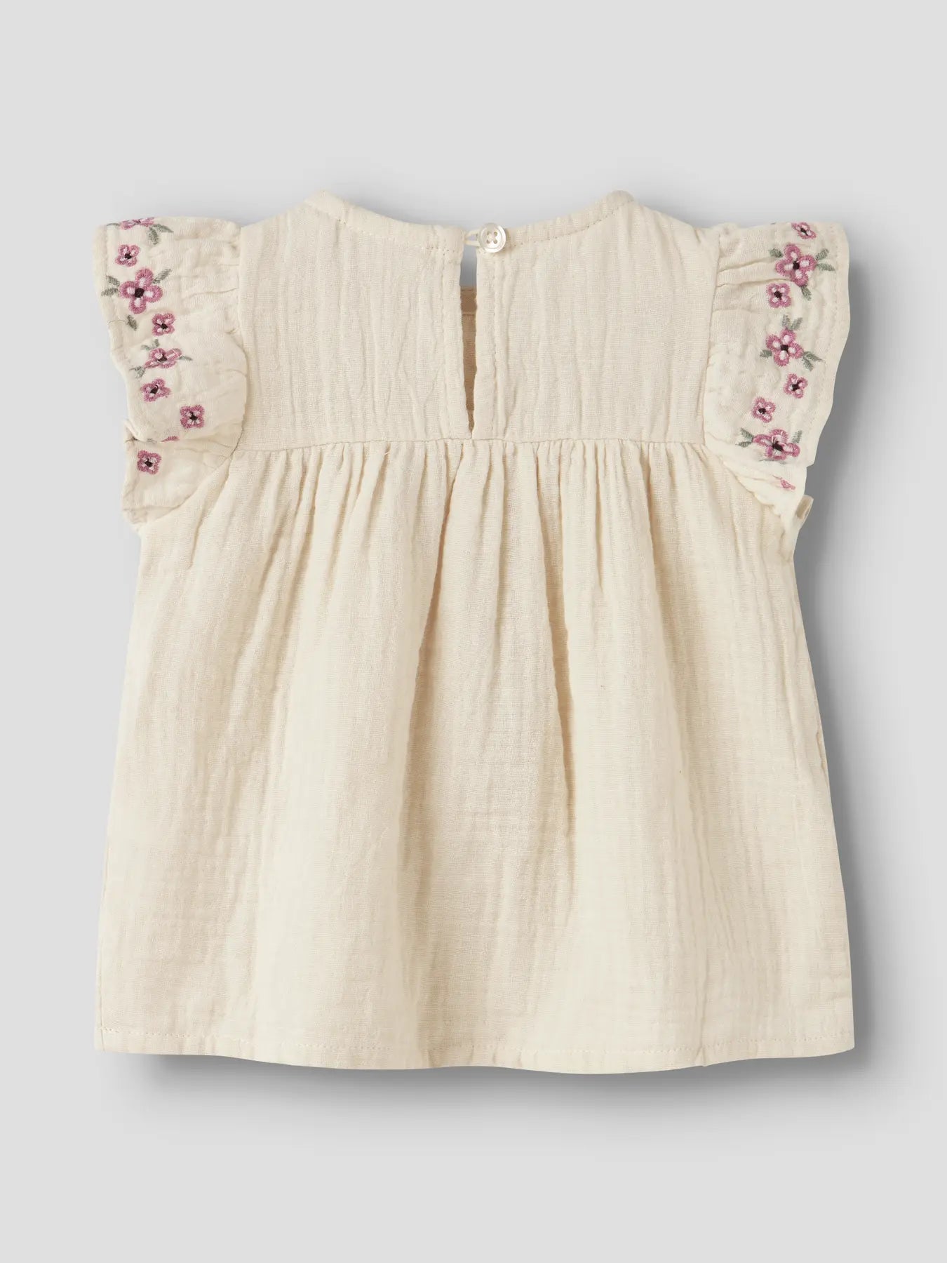 Baby Bluse in creme mit Rüschen und Stickerei, Bärechind Winterthur Zürich Schweiz kaufen