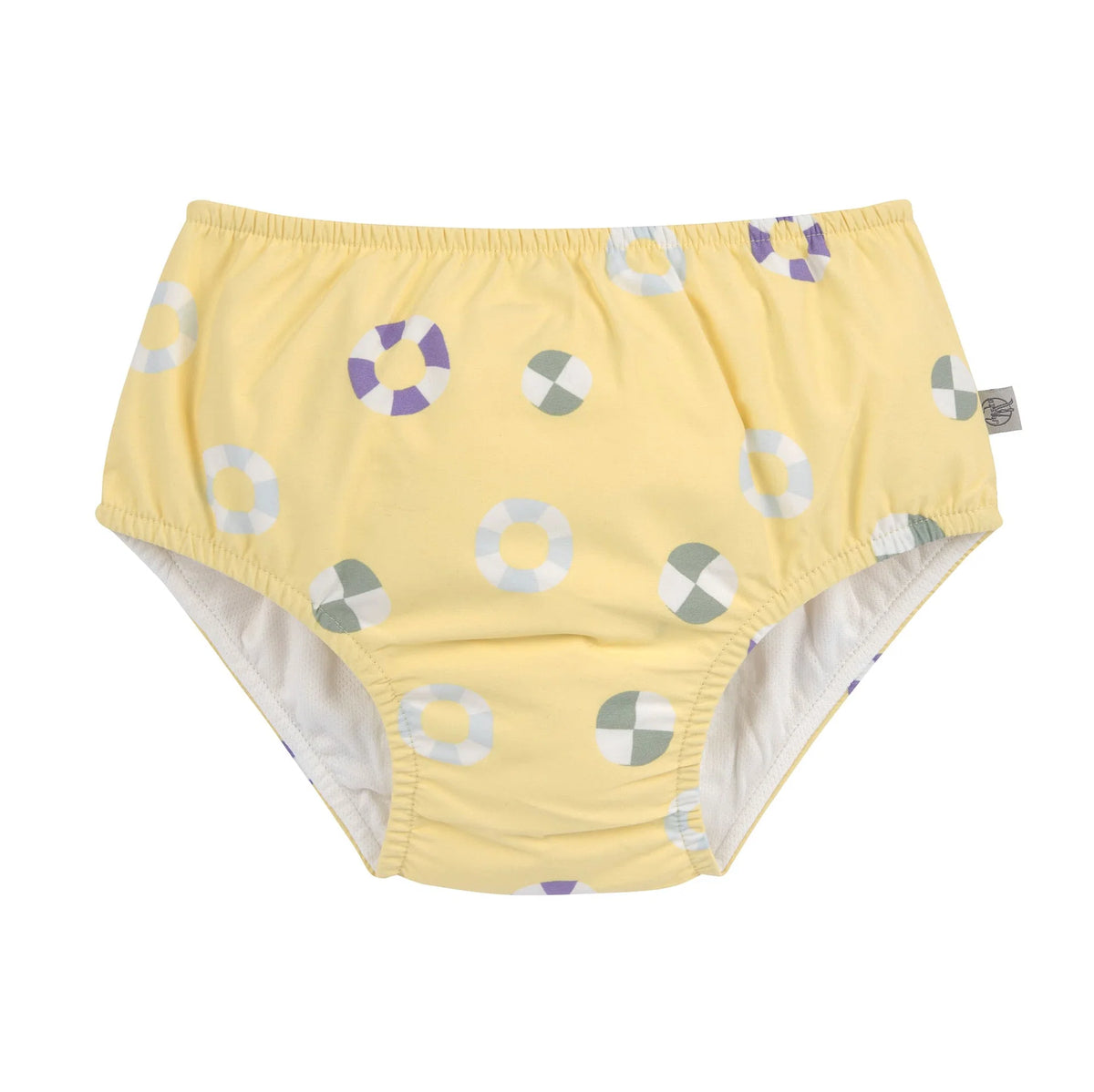 LÄSSIG Schwimmwindel Baby Yellow Rings nachhaltig Bärechind Winterthur