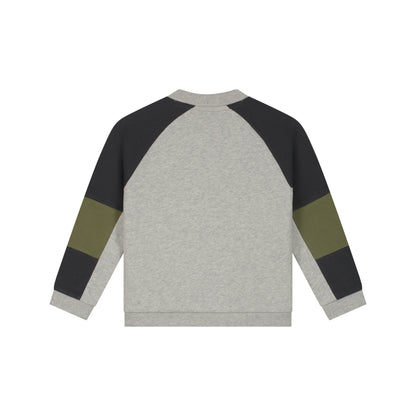 Stains & Stories Baumwolle Sweatjacke Colourblock bei Bärechind