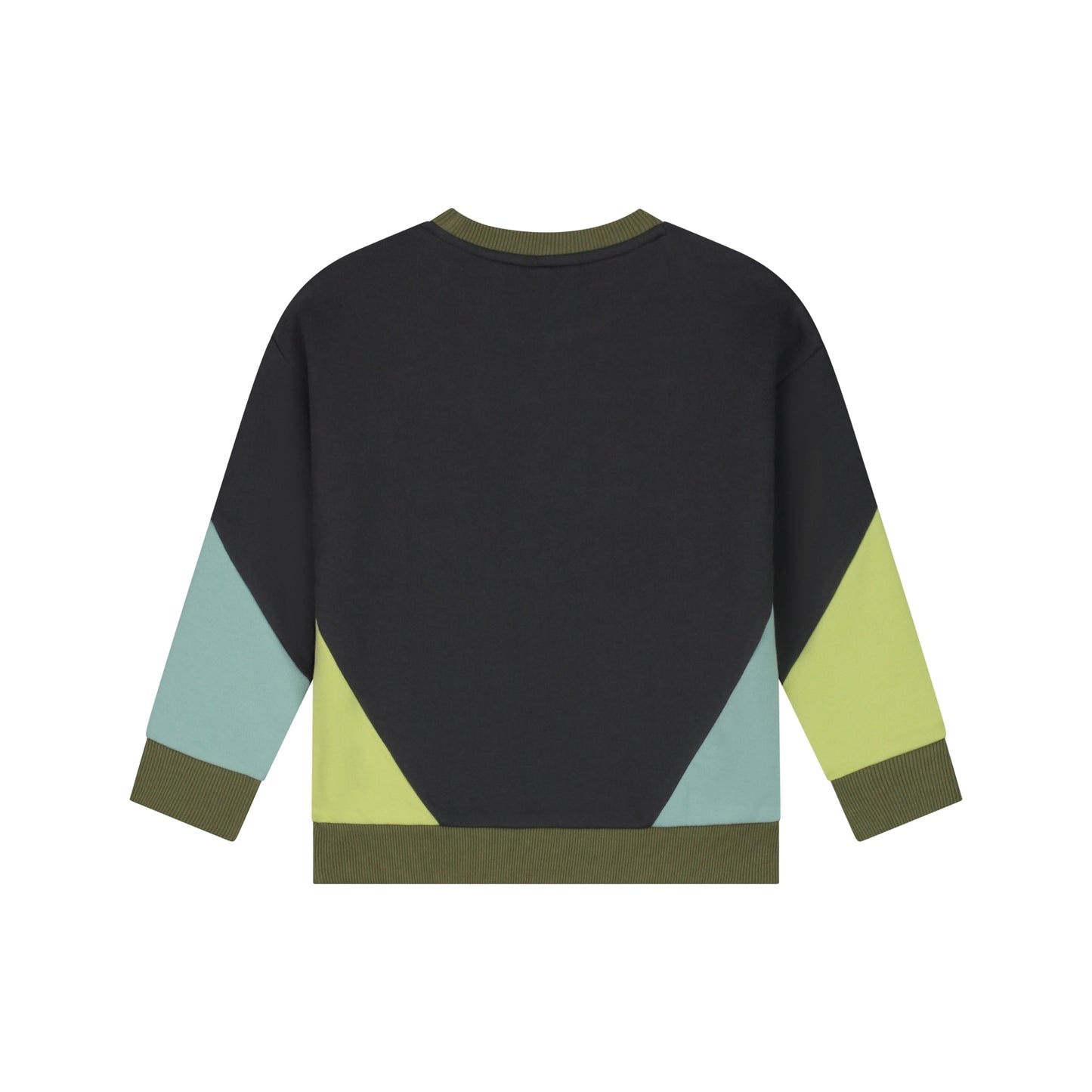 Stains & Stories Baumwolle Sweatshirt Colourblock bei Bärechind