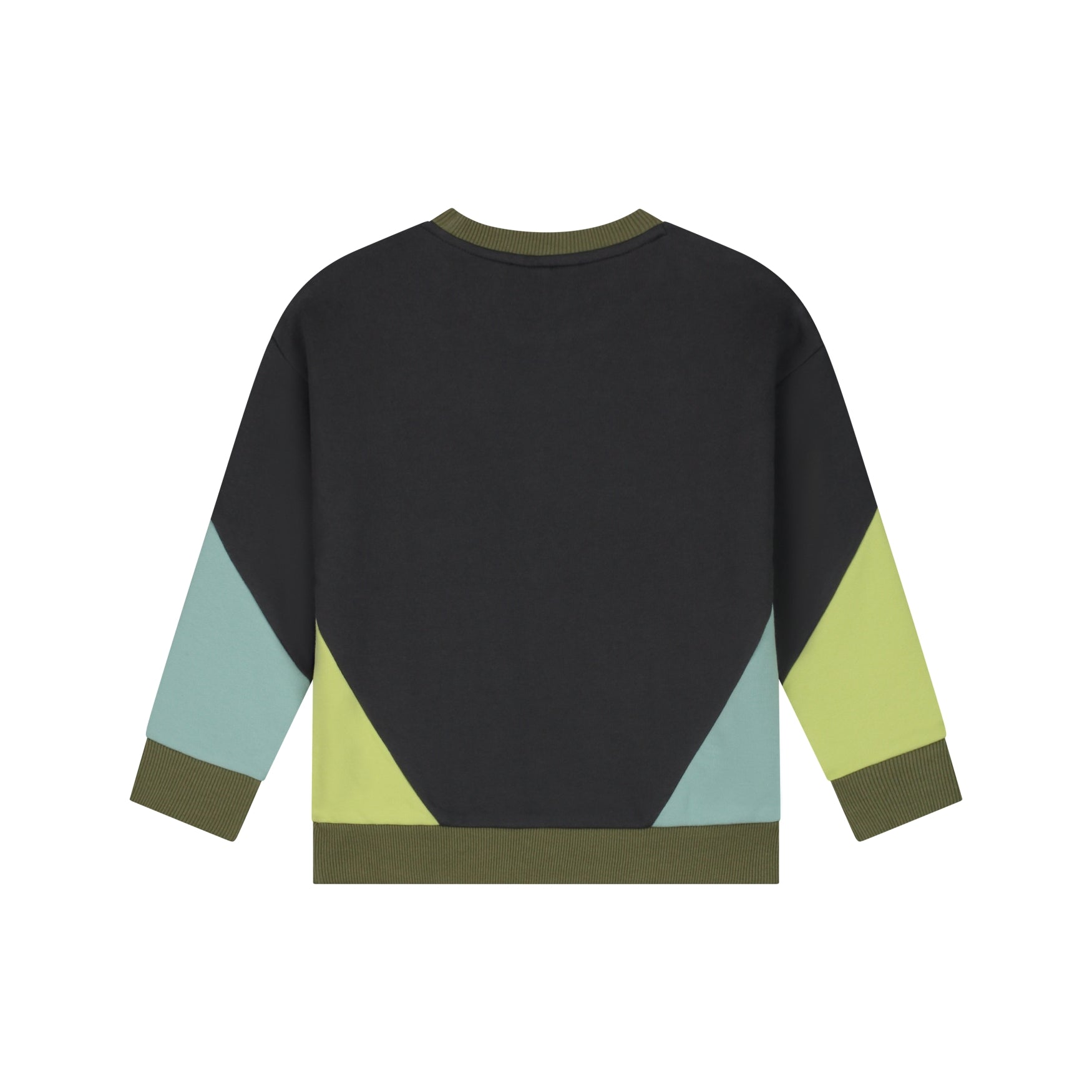 Stains & Stories Baumwolle Sweatshirt Colourblock bei Bärechind