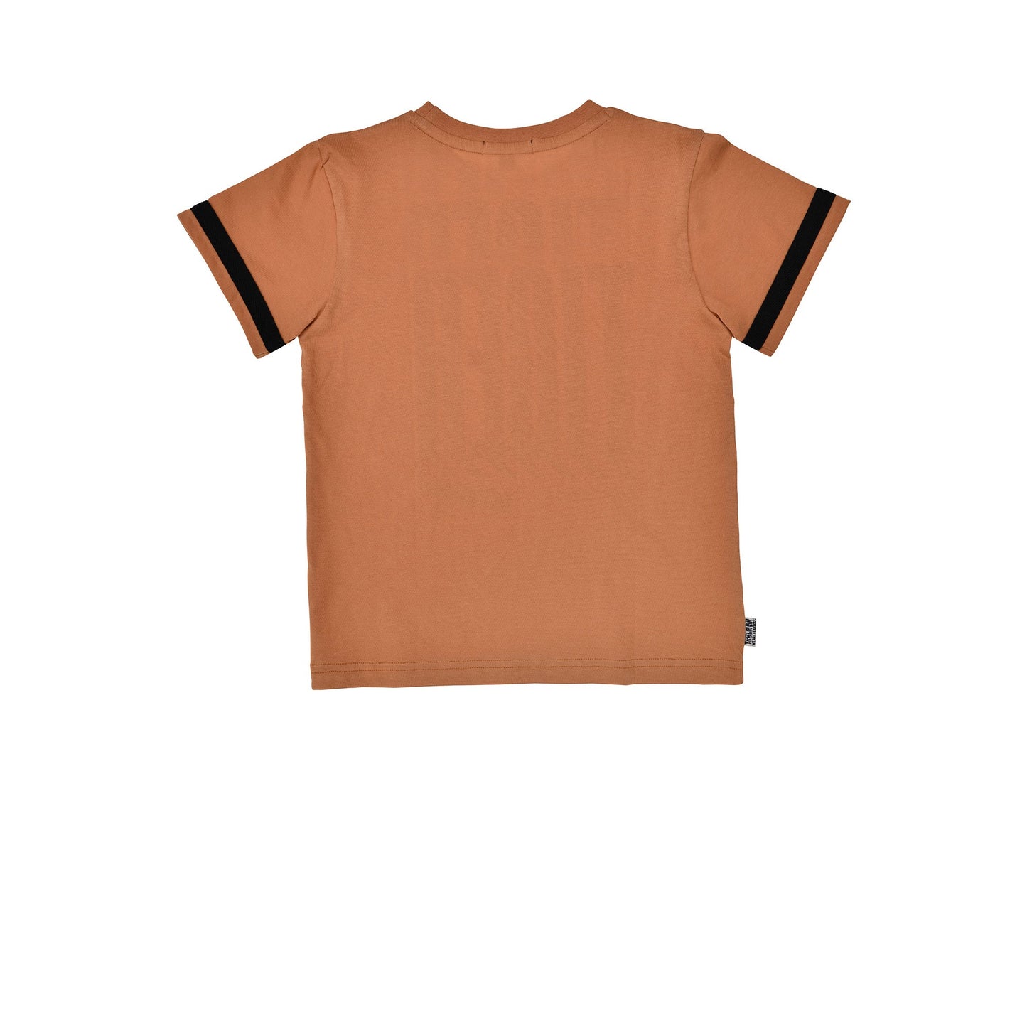 Kinder T-Shirt mit Tiger Print in Orange – cooles Jungen Shirt bei Bärechind Kinderladen Winterthur Schweiz